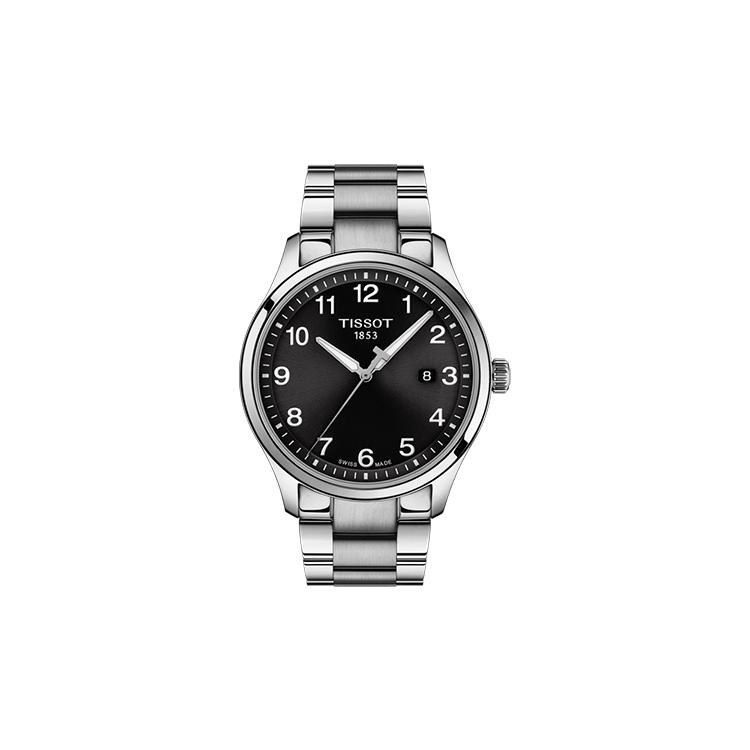 

TISSOT XL Quartz Movement 100m Water Resistance Men s Watches Watch 42mm Black Dial Stainless Steel Case T116.410.11.057.00 Black Dial