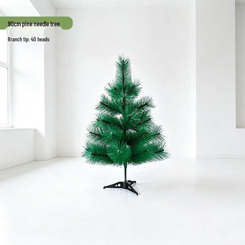 Luxury Pine Needle Christmas Trees: 1.2m, 1.5m, 1.8m, 2.1m - Dense and Ornate Floor Decorations