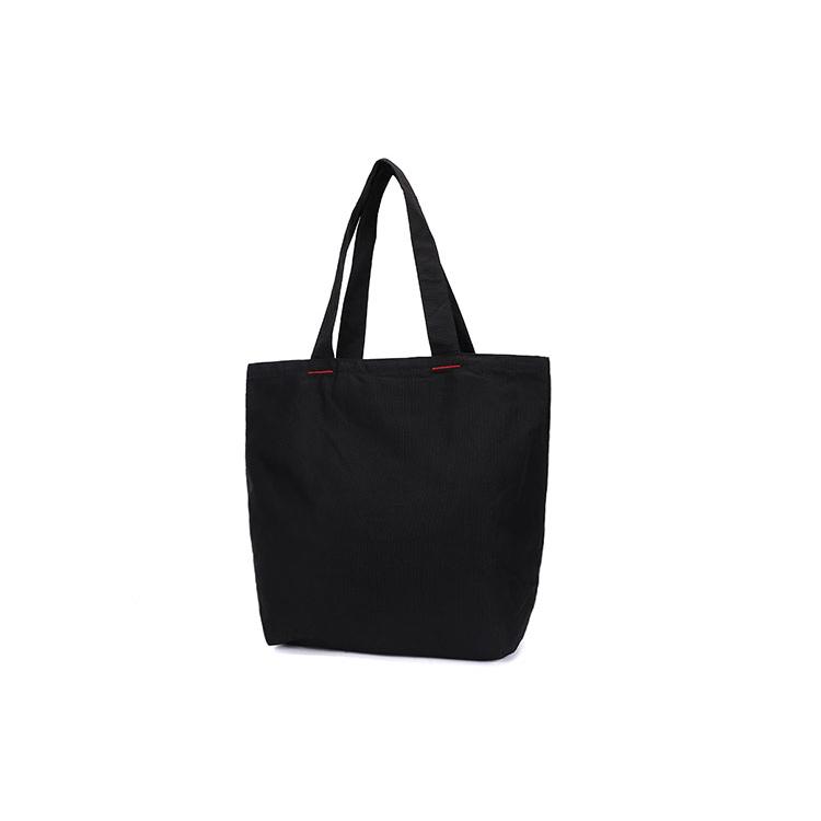 Jordan Cotton Shoulder Bag Regular Unisex Black (Unisex) Shoulder Bags JD2113017GS 002