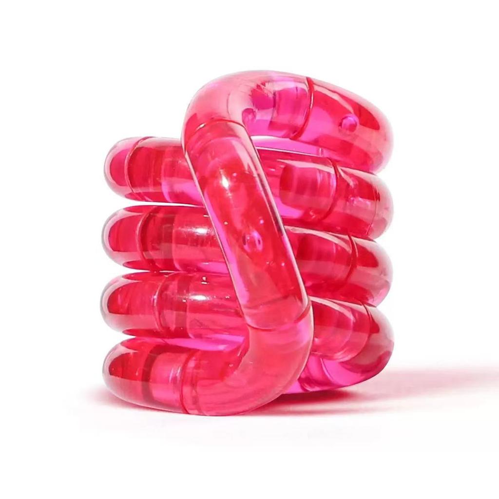 Tangle Fidget Toy Electroplated Temperature Sensitive Color Changing Luminous Stress Relief Focus Aid For Adults Office Gifts