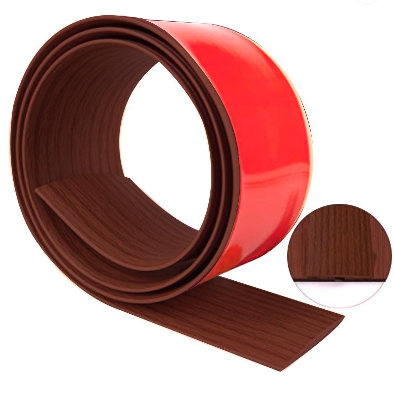 1M Floor Transition Edge Separation Strip Self-adhesive Beautiful Decorative Threshold Corridor Floor Covering Seam Edge Strip