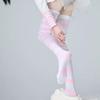 The Knee Socks for Ladies Women Thigh High Over Hosiery Long Cotton Stocking Knitted Warm Soks Black White Red Striped Christmas