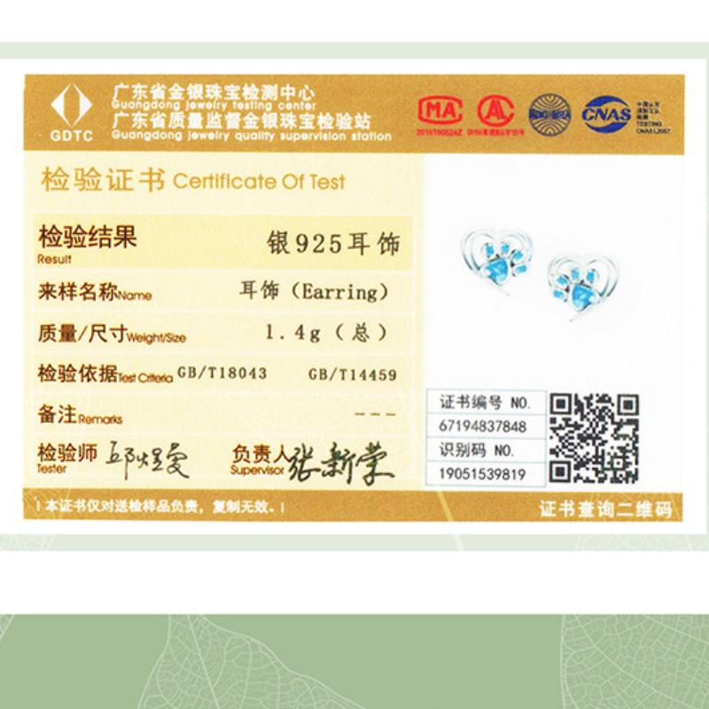 Lindon 925 Sterling Silver Zircon Earrings Drop Earrings For Women Wedding Party Gifts