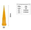 All-Plastic Bevelled Glue Dispensing Needle Tip for Injection Syringe and Machine Use