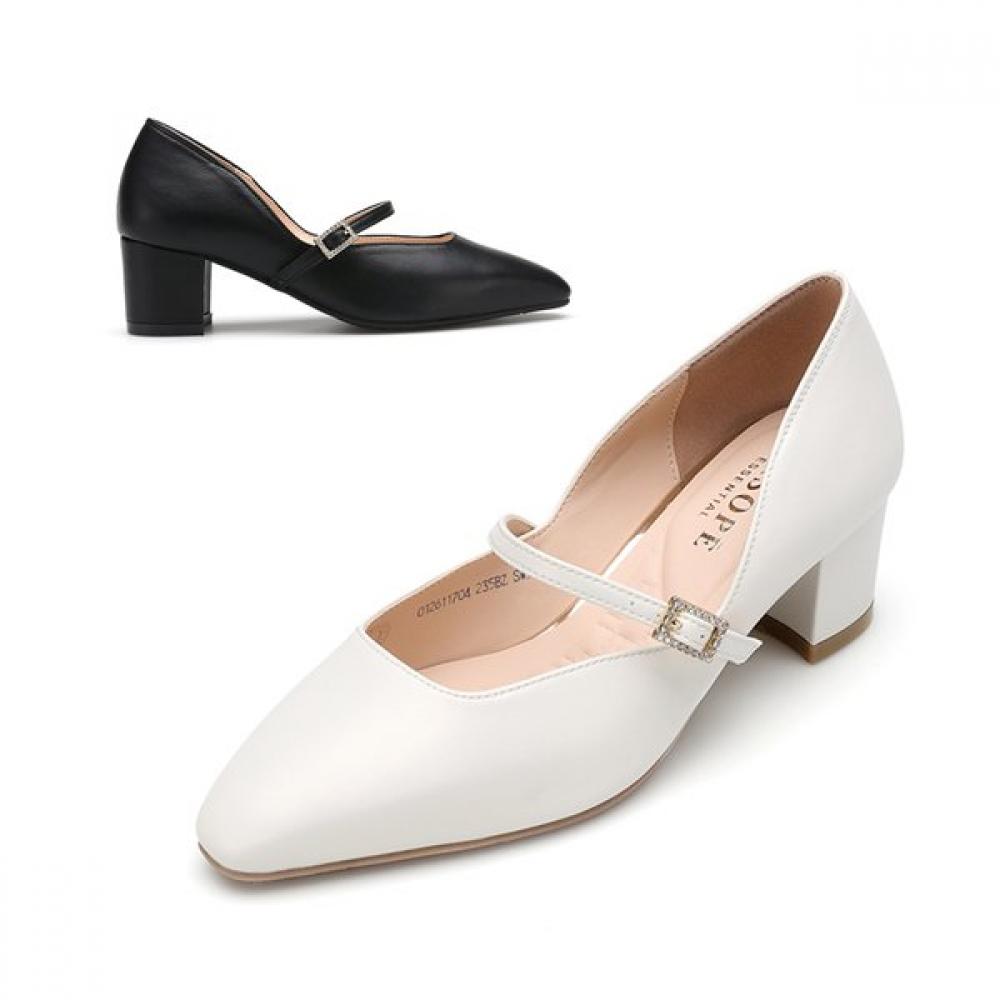 

MiSope Women S Mid pumpS 5cm 2color 012611704 Ivory/225