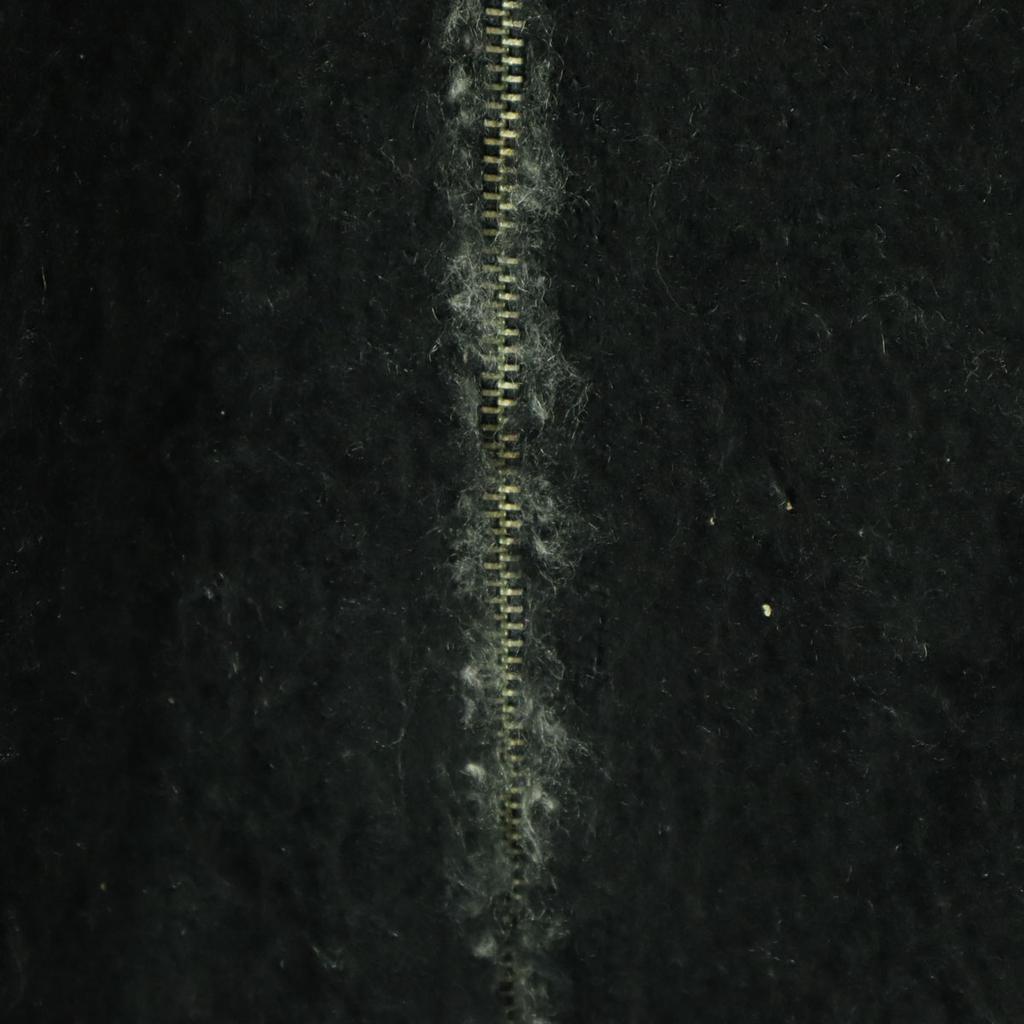 CLEL Overall handle Long sleeve Shaggy Knit jacket S Black series Men's Used