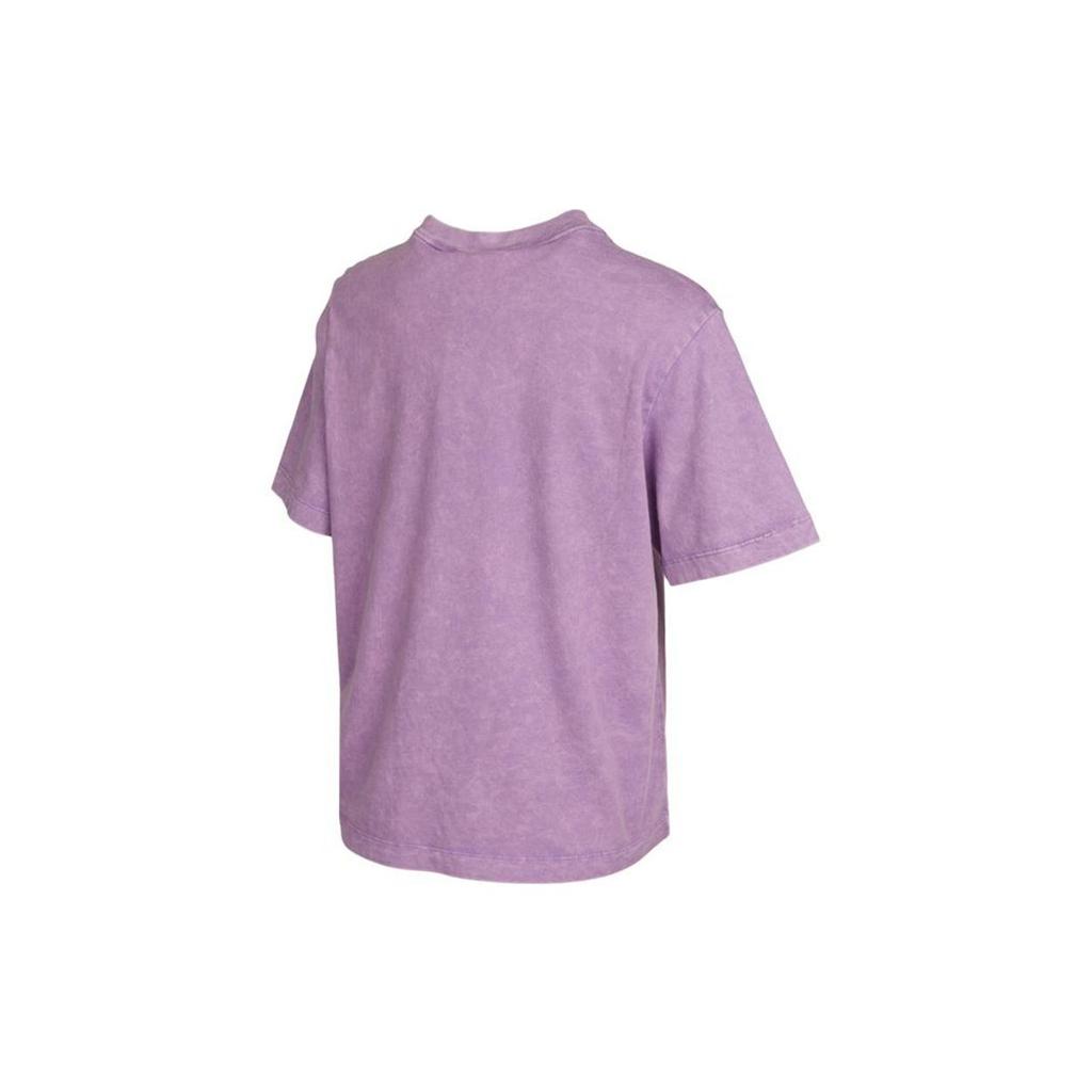 Nike Nsw Essential Tee Logo Running Training Sports Casual Breathable Round Neck Short Sleeve T-Shirt Women Tops Purple DJ8515-570