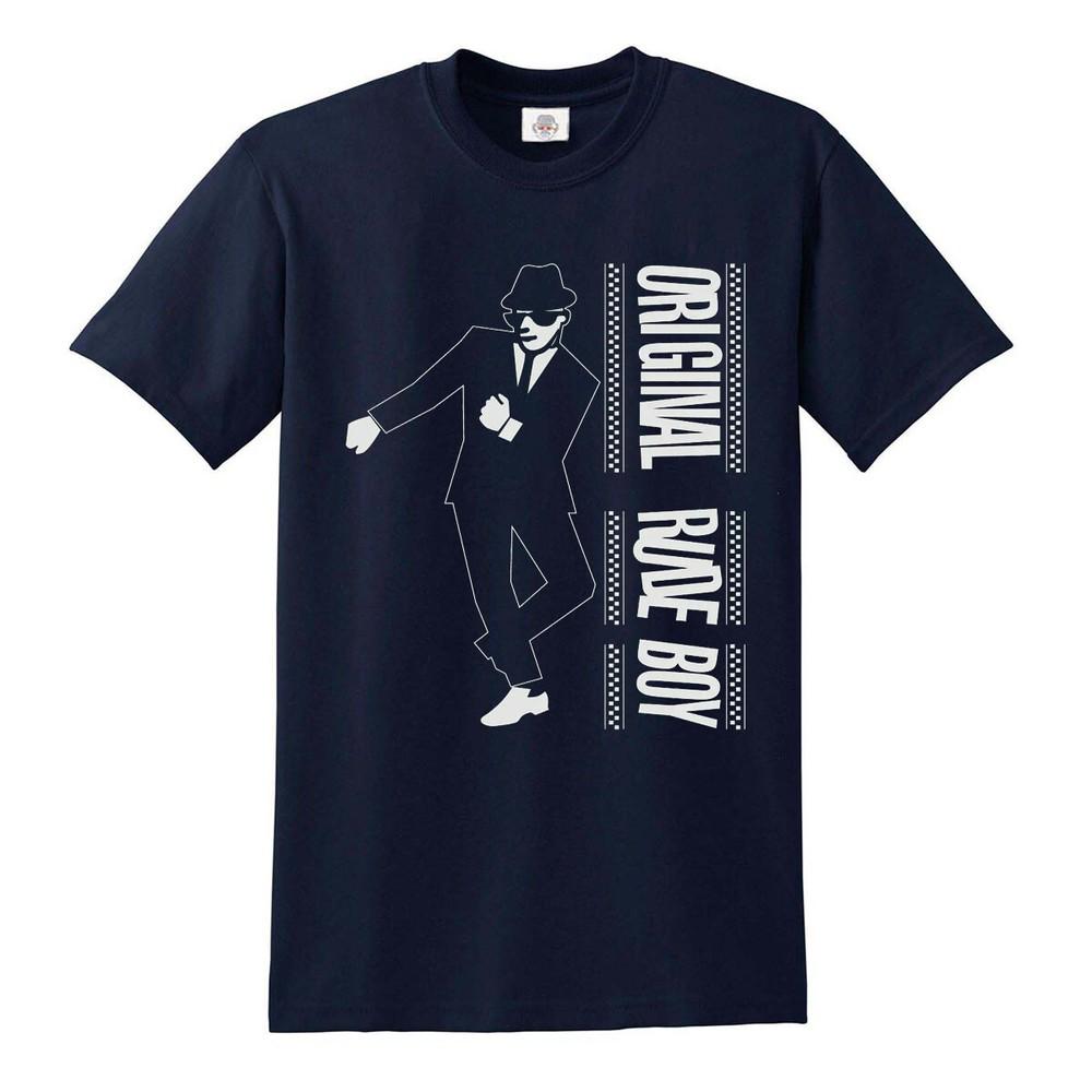 Camiseta original rude boy dos tonos the specials original 2 tone records top tee