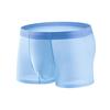 Soft Men Briefs Ultra-thin Mid Waist Ice Silk Summer Boxers