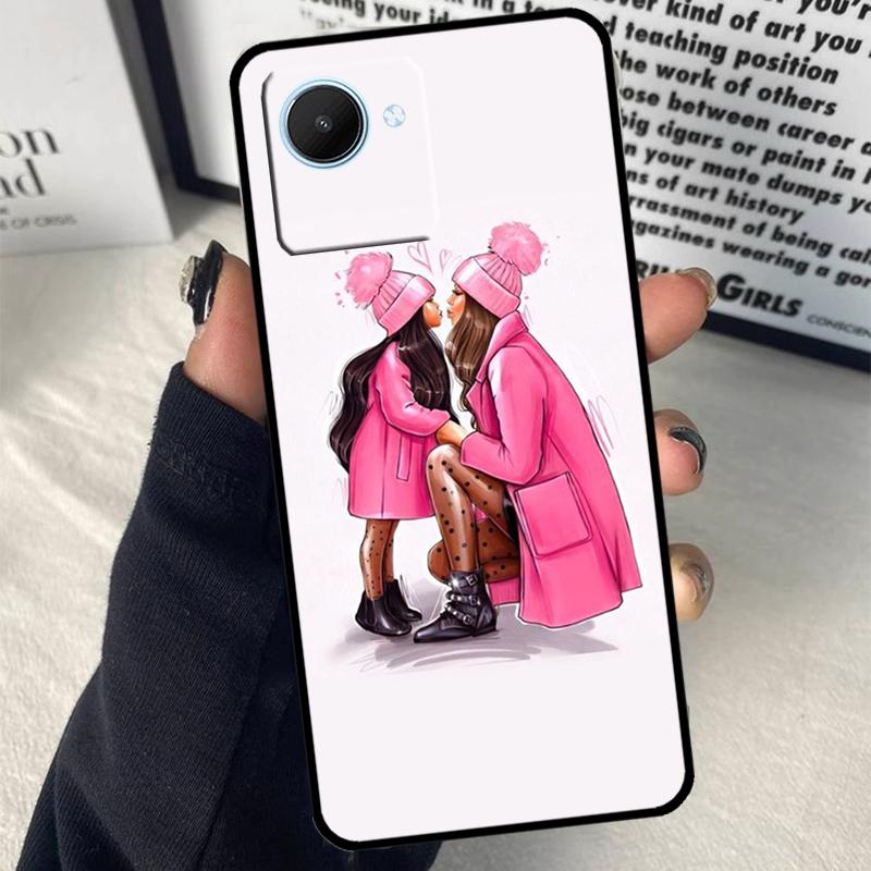 Baby Mom Daughter Girl Son Dad For Realme C75 C55 C71 C61 C53 C33 C63 C51 C65 C67 11 12 13 14 15 Pro Plus GT6 GT7 Pro Case