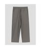 8SECONDS [4Way Stretch] Wide Fit Elastic Waist Slacks Beige