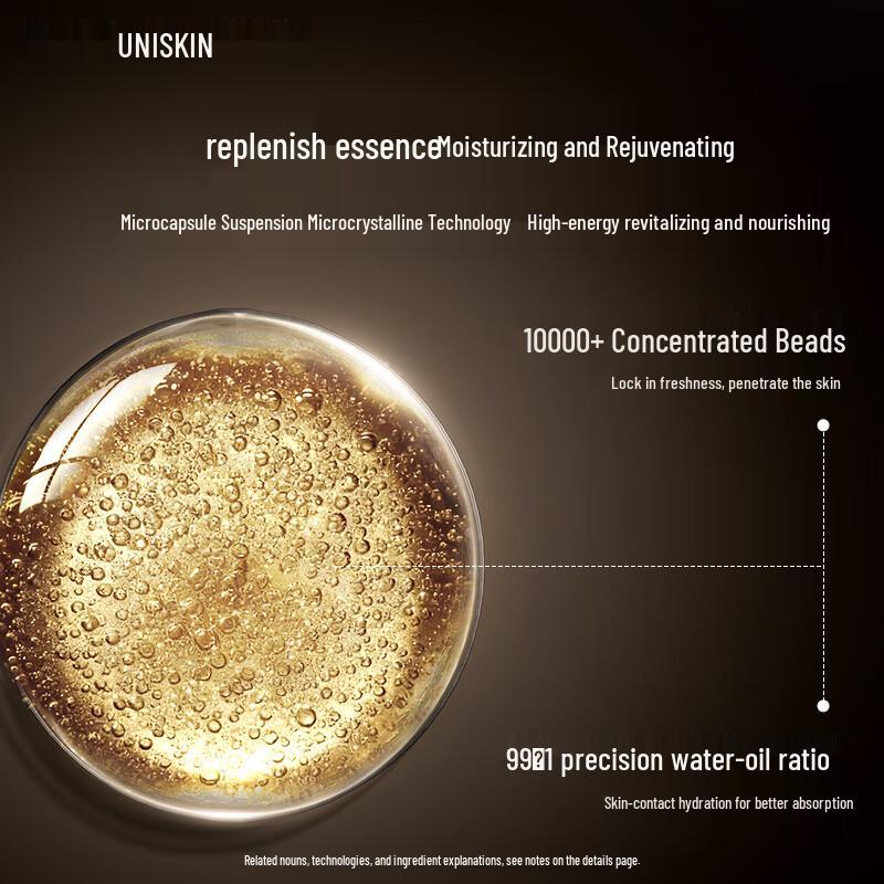 UNISKIN Nourishing & Brightening Micro-Crystal Bubble Water
