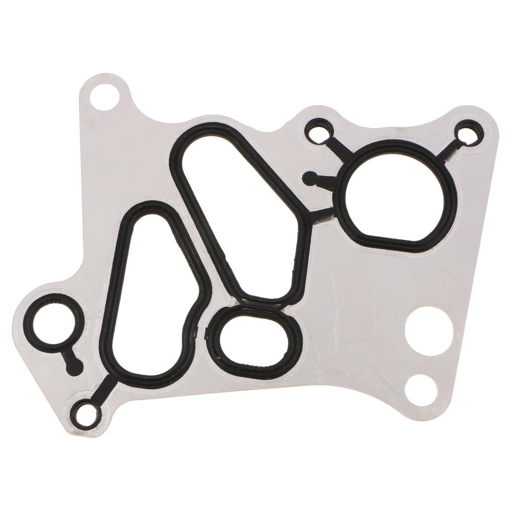 Engine Oil Cooler Gasket Seal Kit Housing Seals Set Aluminum for Mercedes Benz E250 C207 C220 Accessories