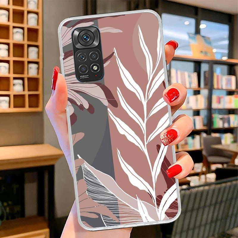 Abstract Women Face Line Cover Phone Case For Xiaomi Redmi Note 15 14 13 12 11 10 Pro Plus 14S 12S 11S 11T 11E 10S Soft Fundas S