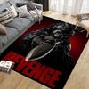 COD Flannel Printed Carpet, Home Sofa Decoration for Living Room & Bedroom, Non‑Slip Play Flannel Floor Mat for Game Room