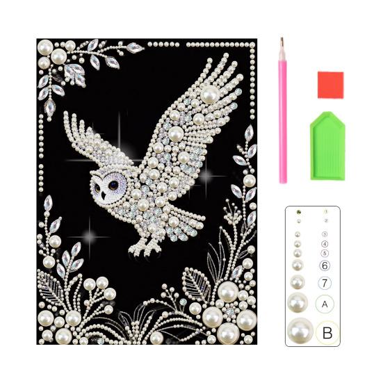 3D-Perlenmalerei-Set zum Selbermachen: Mosaik-Wandbild mit Strassperlen und Schmetterlingen für Erwachsene – ideal für die Schlafzimmerdekoration.