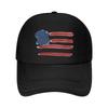 Minimalistische Moderne Amerikanische Flagge Kunst Baseballkappe Snapback Hut Westernhut Luxuskappe Damen Herren