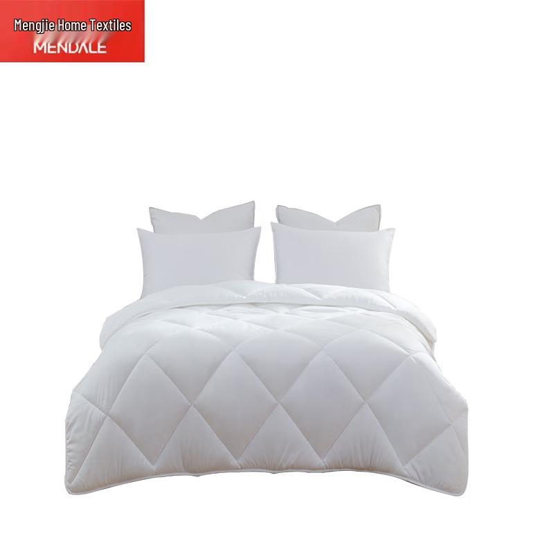 Mengjie All-Season Feather Silk Velvet Two-in-One Quilt