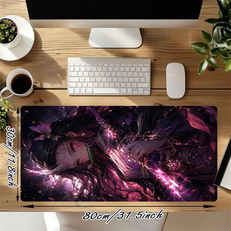 Dark Magic Xl Gaming Mouse Pad Nonslip Rubber Base Stitched Edge Waterproof Desk Mat For Pc Laptop Gamer Office Computer Accessories C929337