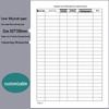 Customizable Equipment Maintenance & Operation Logbook for Workshop Machines