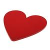 Heart-Shaped Colored Wooden Blocks for Early Education DIY & Wedding Crafts