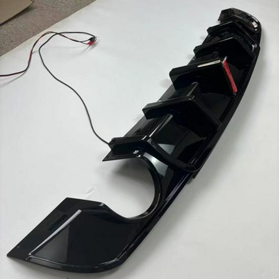 Chrysler 300c Rear Lip Vertical Strip Lights & Diffuser (2016-2022 Models)