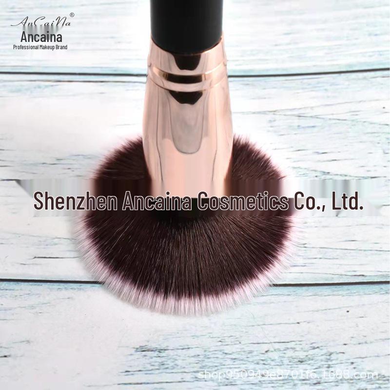 Multifunctional BB Cream Makeup Brush - Round, Angled, Flat Heads for Foundation & Powder Application