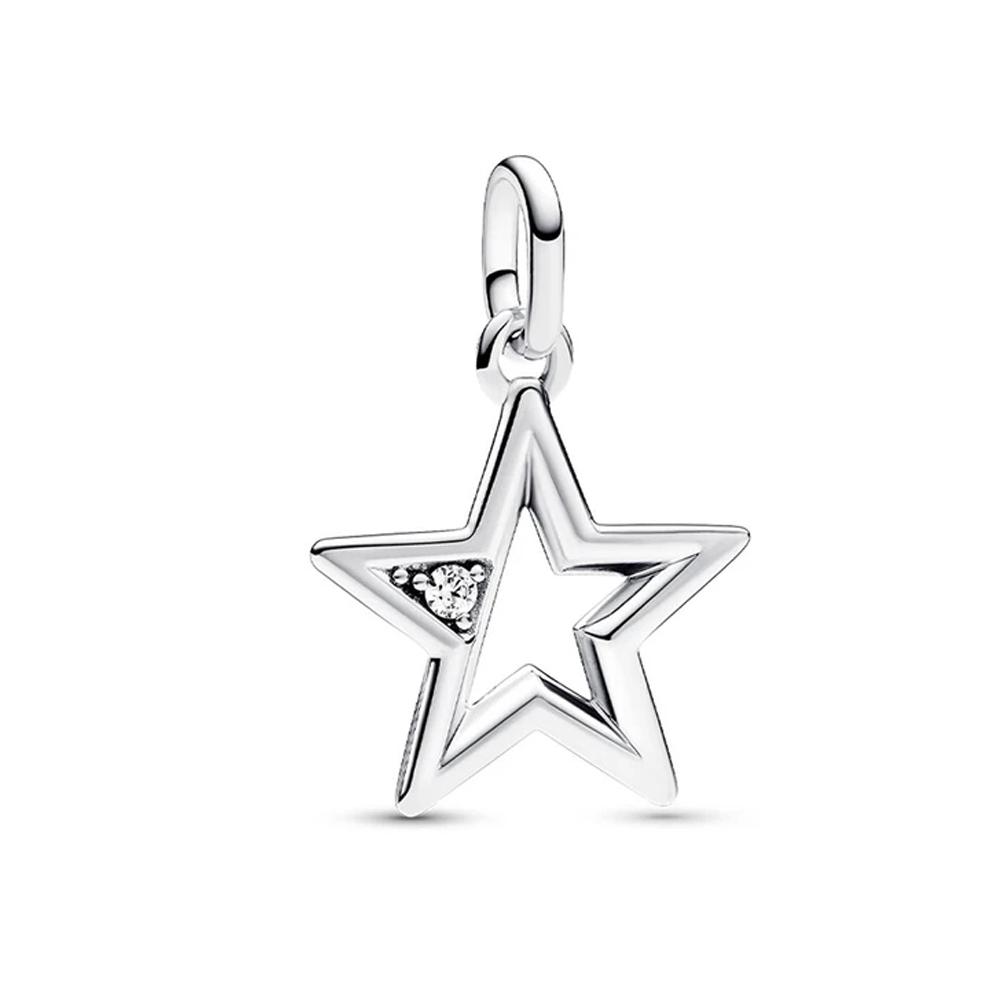 New Copper Pentagram Sun Clover Me Series Accessories Mini Pendant Is Suitable For Original Me Charm Bracelets And Necklaces