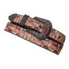 Original Luxury Red Pattern Rhinestone Printed Belt, Full Of Design And Trendy Pu Leather Belt