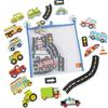 Baby Bath Toys Fun Foam Car Cognitive Floating Toy Traffic Bathroom Bathtub Game for Kids Gifts Early Educational Toy TMZ