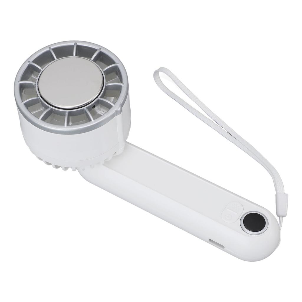 Portable Handheld Fan Foldable LED Display Rechargeable Handheld Pocket Fan for Travel Camping