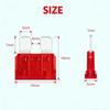 (80Pcs) 10 Amp Standard Fuse, 10A Car Blade Fuses for Car/RV/Truck/SUV/Motorcycle/Boat