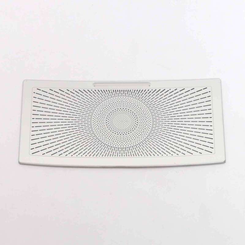 For Mitsubishi Outlander   2024 Interior Car Door Audio Speaker Cover Sticker Panel Loudspeaker Horn Trims Accessories
