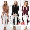 Wish Long Dress Irregular Lace Stitching Long Sleeve Dress