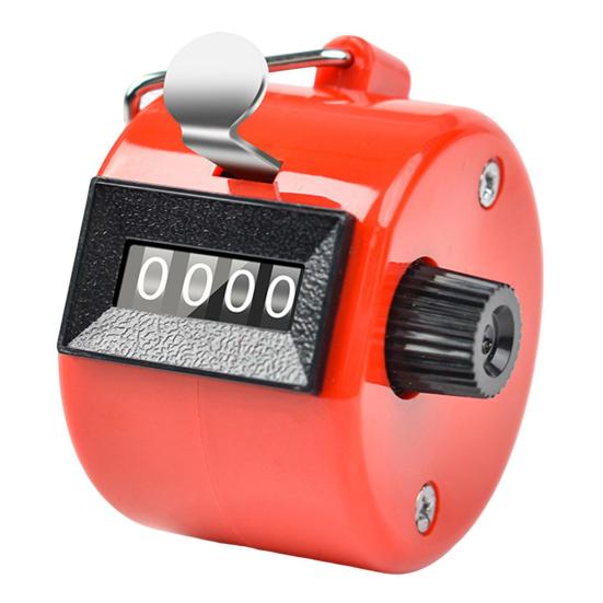 Handheld Tally Counter 4-Digit Number Clicker Counter Coaching Knitting Fishing Golf