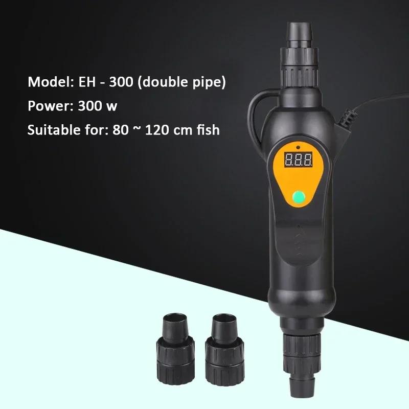 

500W Aquarium External Heater Fish Tank LED Display Water Heating Rod Automatic Constant Temperature Control Thermostat 220V