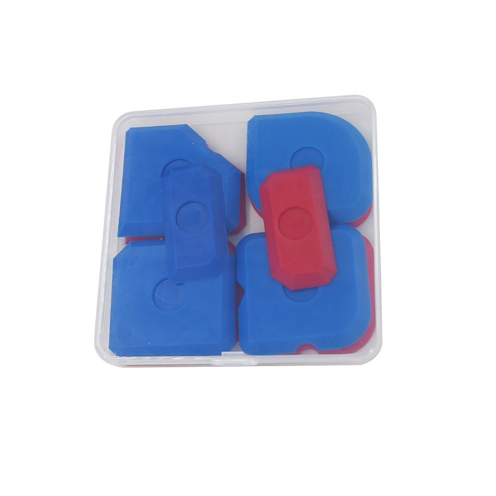New Package Multi-function Corner Tile Grout Removal Tools Silicone Sealant Scraper 5pcs/plastic Box