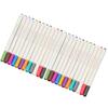 24Pcs Metallic Marker Pens 24 Colors for Art, Scrapbooking, Crafting