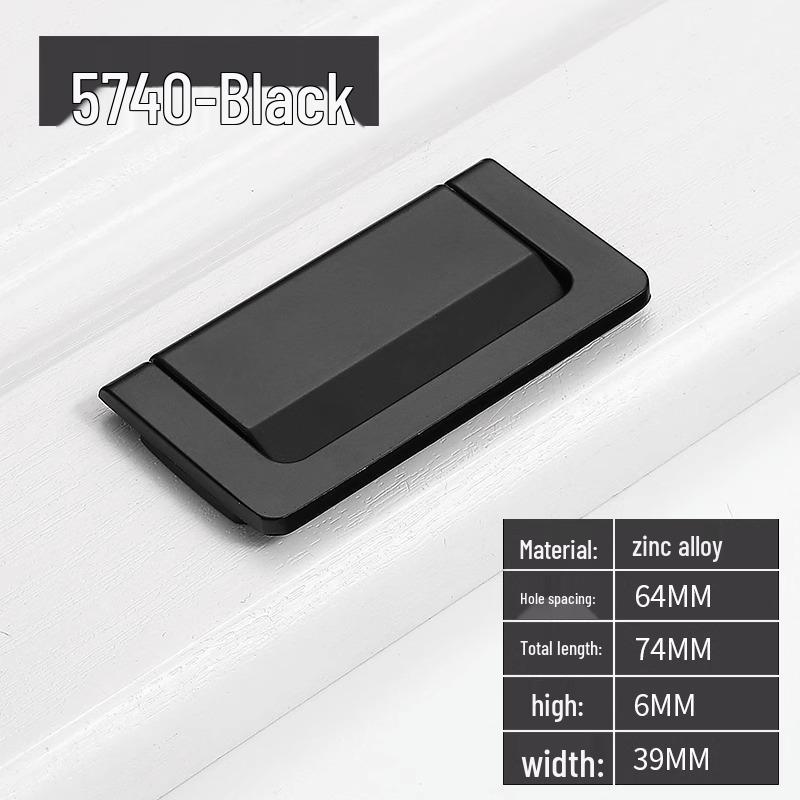 Moderner europäischer Stil, unsichtbarer Schrankgriff ohne Bohren