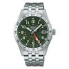 Seiko Ceas 5 Sports HDB001J Ceas pentru Bărbați Fabricat în Japonia Mecanic Automat (cu întoarcere manuală) GMT de teren cu cadran verde măsliniu