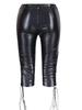 European Sexy Strappy Leather Nightclub Women's Pants FC1436