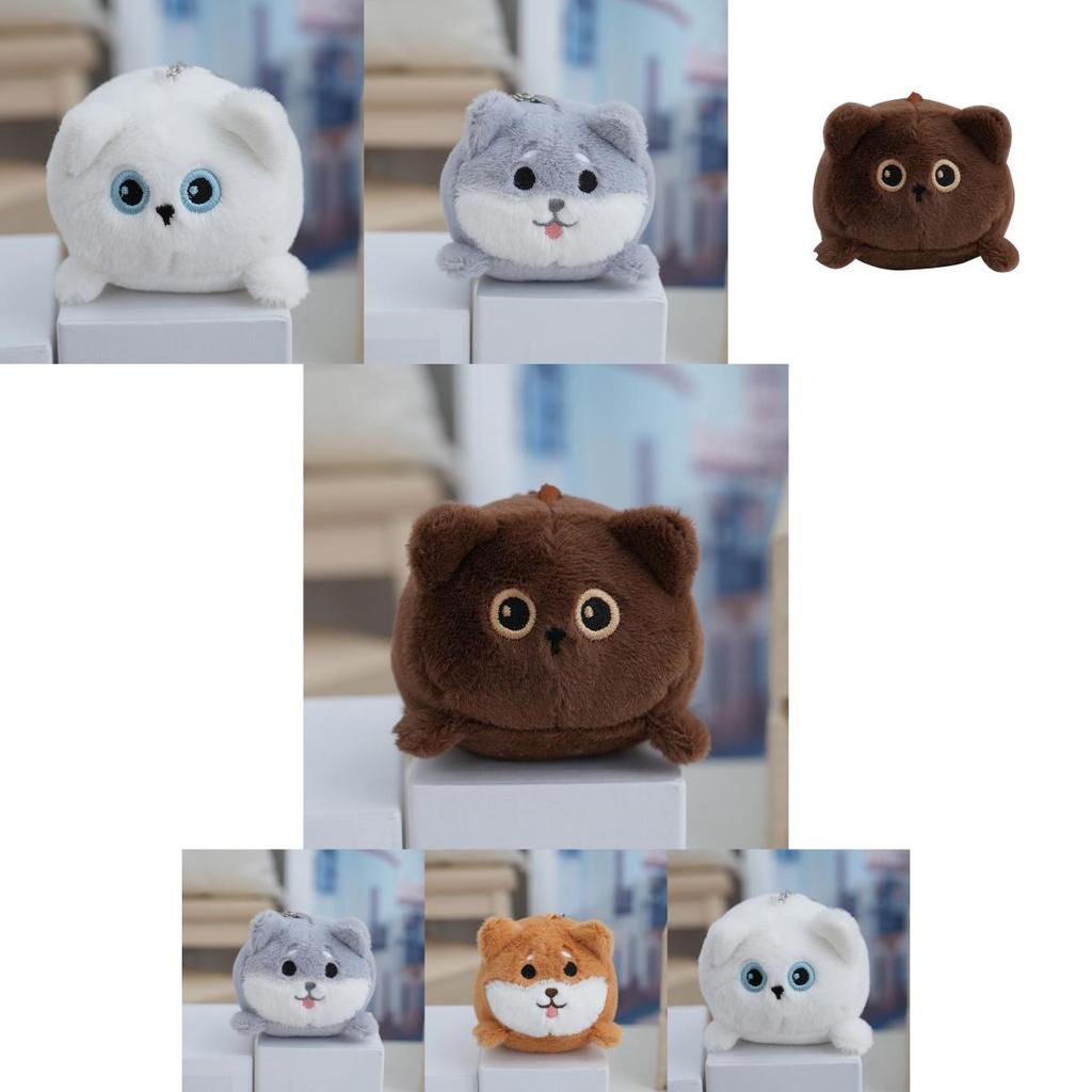 Cute Plush Cat Toy With Wagging Tail Soft Pp Cotton Stuffed Animal