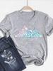 Print T Shirt Short Sleeve Summer Top Fashion Clothes Unisex Dinosaur Animal Trend Clothing Gray Basic Tee Graphic Tshirt