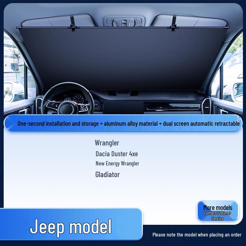 Car Windshield Sunshade - Heat Insulation & Light Blocking for Summer
