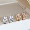 New Vintage Luxury Jewelry For Women Musla Design Ear Stud Wedding Jewelry Earrings Fashion Gifts Lady Party Earrings