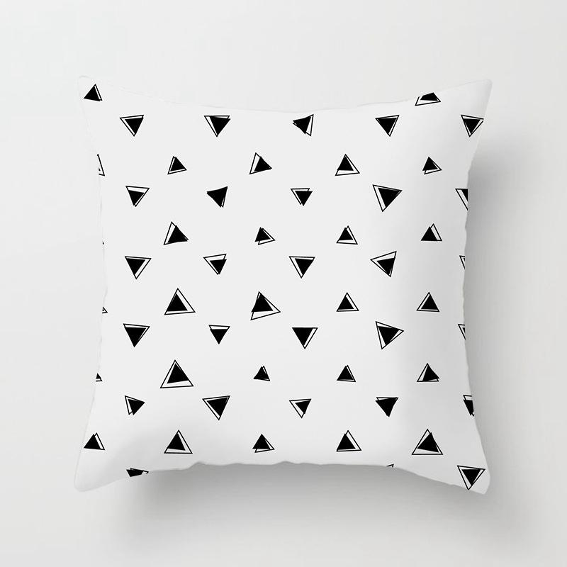 Pillowcase Geometric Throw Cushion Cover Popular Household  Supplies Modern Minimalist Sofa Pillow Cases