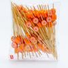 100Pcs Disposable  Colorful Strawberrie Watermelon Bamboo  Picks Buffet Food Fruit Forks For Wedding Birthday Party Decor