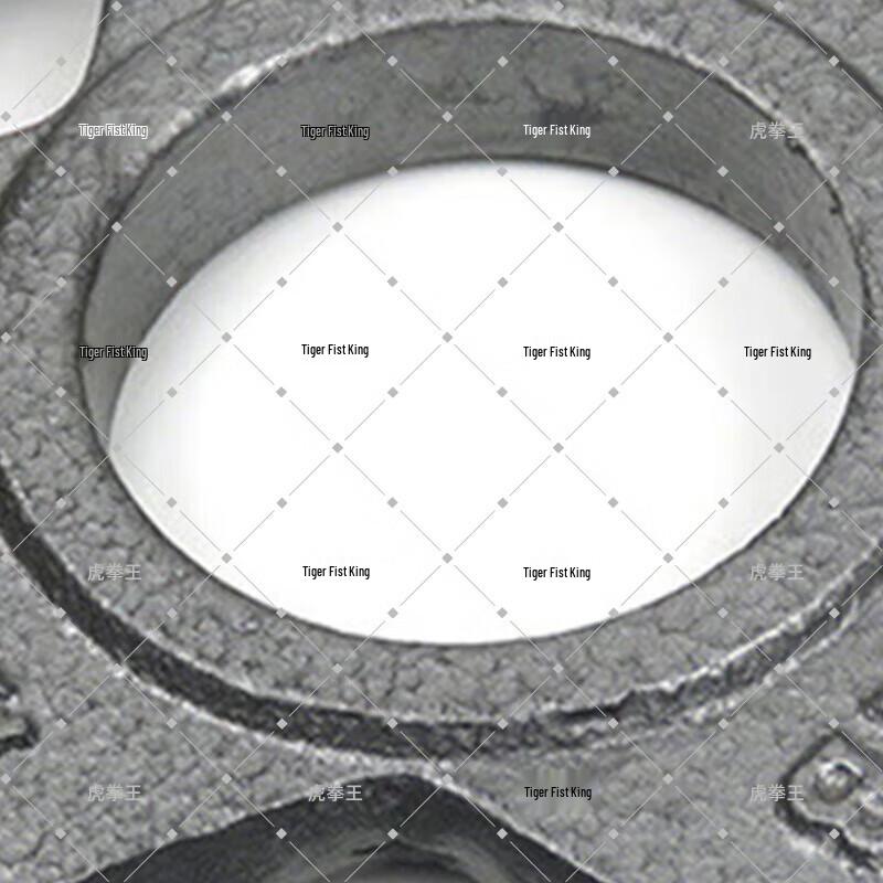 Piastra di Presa in Ghisa Verniciata a Tre Fori Hukuanwang
