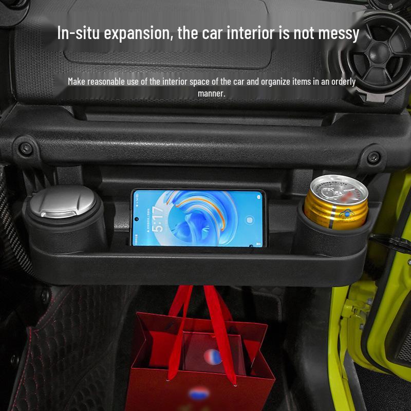 2019 Jimny Schowek po stronie pasażera z uchwytem na kubek dla JB64/JB74