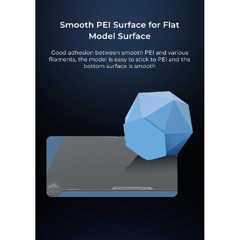 Creality K1C Smooth PEI Build Plate 235x235mm Without Soft Magnetic Sticker 3D Printer Accessories